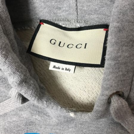  GUCCI グッチ パーカー　SIZE S グレー フド付き 475374 XJCSO グレー