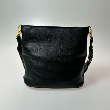  PRADA プラダ ショルダーバッグ ヴィッテロフェニックス 布袋付 1BE057 ブラック