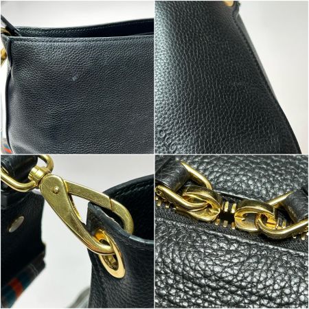  PRADA プラダ ショルダーバッグ ヴィッテロフェニックス 布袋付 1BE057 ブラック