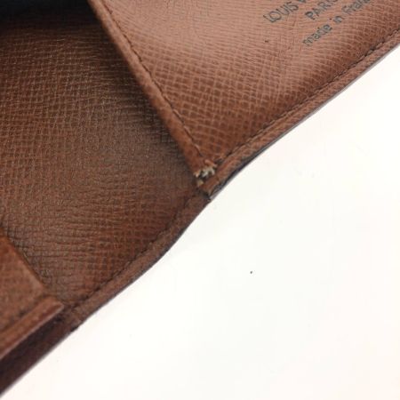  LOUIS VUITTON ルイヴィトン メンズ 長札入れ モノグラム ポルト カルト クレディ M60825 ブラウン