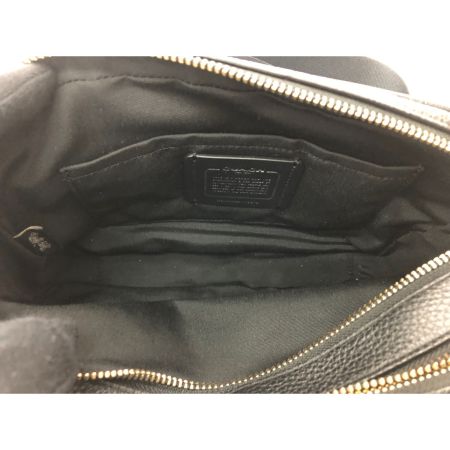  COACH コーチ レディース ショルダーバッグ アウトレット ジェス ダブルファスナー F75818 ブラック