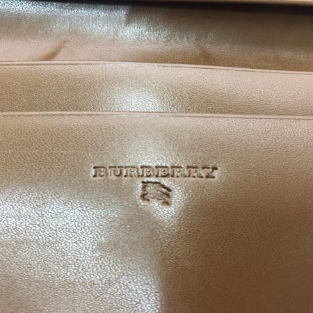  BURBERRY バーバリー レディース 二つ折り長財布 Wホック ノバチェック コンチネンタルウォレット ベージュ