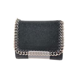 ▼▼ Stella McCartney ステラマッカートニー レディース 三つ折り財布 ファラベラ 431000 W9132 ブラック Bランク