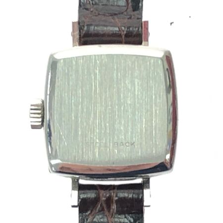  OMEGA オメガ レディース腕時計 アンティーク レトロ 手巻き ジュネーブ スクエア ベルト劣化