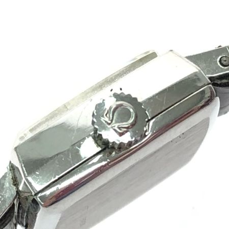  OMEGA オメガ レディース腕時計 アンティーク レトロ 手巻き ジュネーブ スクエア ベルト劣化