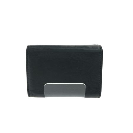  BALENCIAGA バレンシアガ レディース 三つ折り財布 コンパクトウォレット ペーパーミニ  ブラック