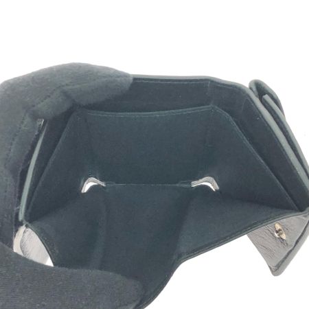  BALENCIAGA バレンシアガ レディース 三つ折り財布 コンパクトウォレット ペーパーミニ  ブラック