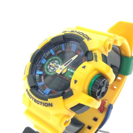  CASIO カシオ メンズ腕時計 クオーツ デジアナウォッチ G-SHOCK 海外モデル ハイパーカラーズ GA-400-9AJF