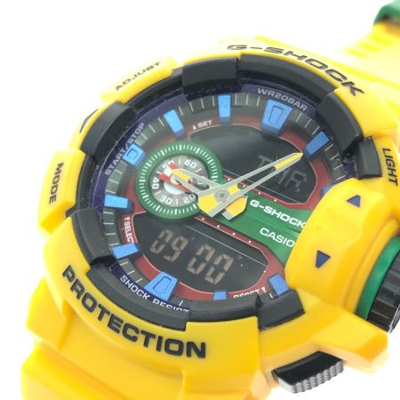  CASIO カシオ メンズ腕時計 クオーツ デジアナウォッチ G-SHOCK 海外モデル ハイパーカラーズ GA-400-9AJF