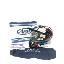 ▼▼ Arai アライ フルフェイス ヘルメット Tour Cross3 57-58cm ツアークロス3 デッドストック品 2018年製 ブルー Aランク