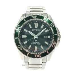 CITIZEN シチズン メンズ腕時計 ソーラー充電 ダイバー エコドライブ プロマスター マリンシリーズ  E168-003FR07 Bランク