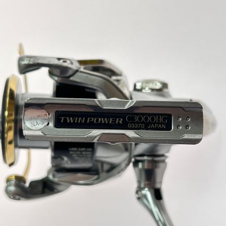  SHIMANO シマノ スピニングリール TWIN POWER C3000HG 03370