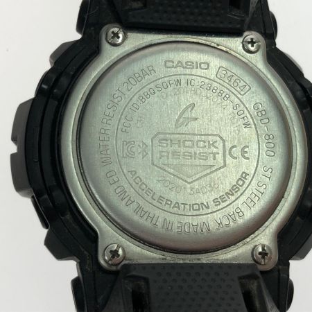  CASIO カシオ メンズ腕時計 クオーツ デジタルウォッチ G-SHOCK Gショック ラバーベルト 海外モデル GBD-800 ブラック