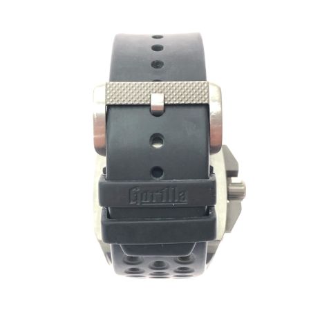  Gorilla ゴリラ メンズ腕時計 自動巻き Fastback STINGER YELLOW MONO チタン ラバー ブラック