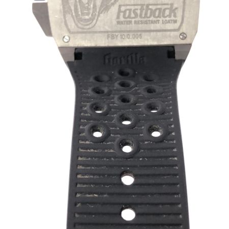  Gorilla ゴリラ メンズ腕時計 自動巻き Fastback STINGER YELLOW MONO チタン ラバー ブラック