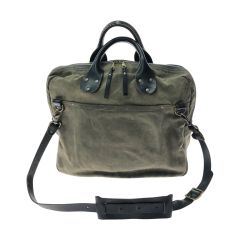  WINTER SESSION ウィンターセッション メンズ 2WAYバッグ ショルダーバッグ ブリーフバッグ 帆布 オリーブ Cランク