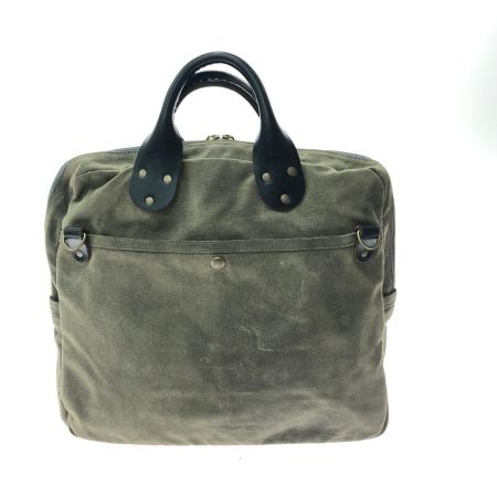  WINTER SESSION ウィンターセッション メンズ 2WAYバッグ ショルダーバッグ ブリーフバッグ 帆布 オリーブ