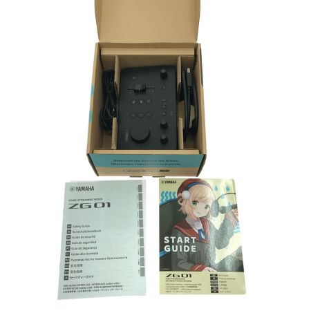  YAMAHA ヤマハ ゲーム/配信用オーディオミキサー ZG01