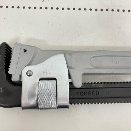  HIT ヒット商事 アルミ鍛造製パイプレンチ 900mm 最大口開き 150mm 100A  ライトグレー