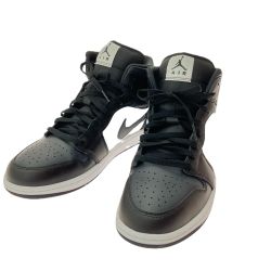 ▼▼ NIKE ナイキ メンズ スニーカー エアジョーダン 1 ミッド ブラック オフノワール サミットホワイト 29cm DQ8426-010 Aランク