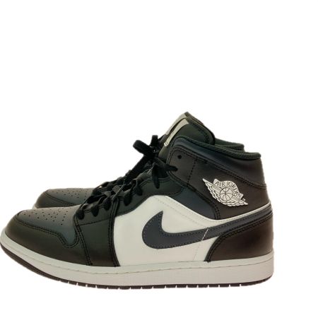  NIKE ナイキ メンズ スニーカー エアジョーダン 1 ミッド ブラック オフノワール サミットホワイト 29cm DQ8426-010