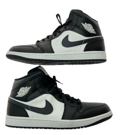  NIKE ナイキ メンズ スニーカー エアジョーダン 1 ミッド ブラック オフノワール サミットホワイト 29cm DQ8426-010