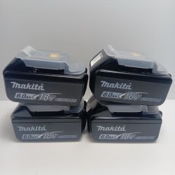 MAKITA マキタ  バッテリー　未使用品(S) 18v 6.0Ah 4個セット BL1860B Sランク