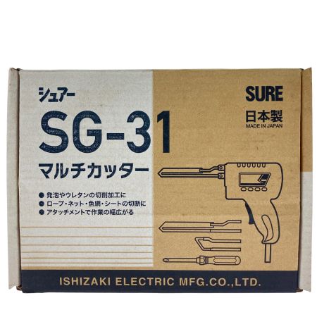  SURE 電動工具 マルチカッター SG-31 ネイビー