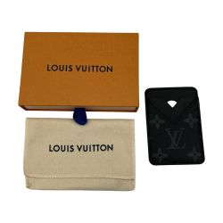 ▼▼ LOUIS VUITTON ルイヴィトン カードケース モノグラム ポルト カルト・マグネット M12602 ブラック Bランク