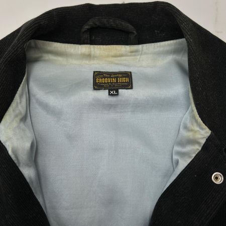  Groovin High ジャケット1950's Zebra Jacket Black SIZE XL ブラック