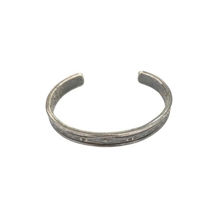  Mt.hill マウントヒル ユニセックス ダイヤモンドパターン シルバーバングル SV925 33.3g