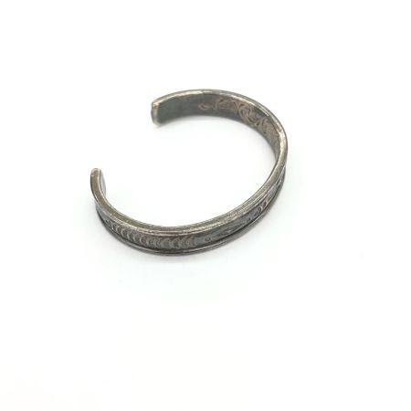  Mt.hill マウントヒル ユニセックス ダイヤモンドパターン シルバーバングル SV925 33.3g