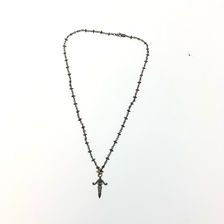  MATELITA Britannia ユニセックス シルバーアクセサリー SV925 剣 ソード レッドストーン 17.9g