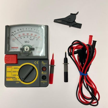  SANWA 電気設備点検 家電製品点検 電工保守 機器保守 絶縁抵抗計 テスター PDM5219S