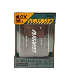 ▼▼ KYOCERA キョウセラ 空調服 24V バッテリー AIR CRAFT エアークラフト PSEマーク有 AC09 Sランク