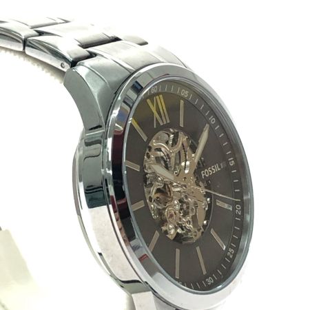  FOSSIL フォッシル メンズ腕時計 自動巻き/手動巻き スケルトン  FLYNN BQ2384 グレー