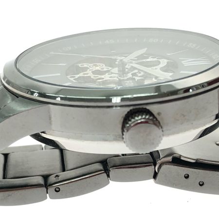  FOSSIL フォッシル メンズ腕時計 自動巻き/手動巻き スケルトン  FLYNN BQ2384 グレー