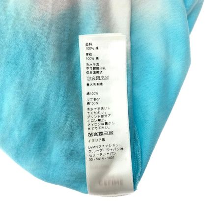  CELINE セリーヌ スタッズロゴプリントルーズ Tシャツ マルチカラー SIZE XS