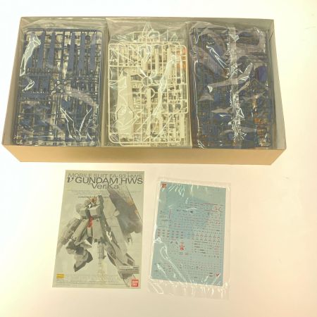 BANDAI  プレミアムバンダイ限定 1/100 MG FA-93HWS νガンダム HWS Ver.Ka  機動戦士ガンダム 逆襲のシャア