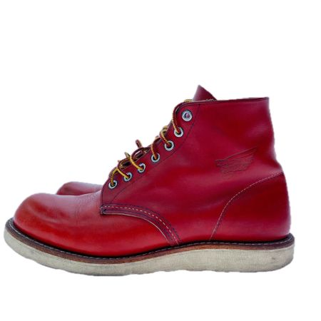  RED WING レッドウィング メンズブーツ ワークブーツ プレーントゥ 25.5cm ブラウン