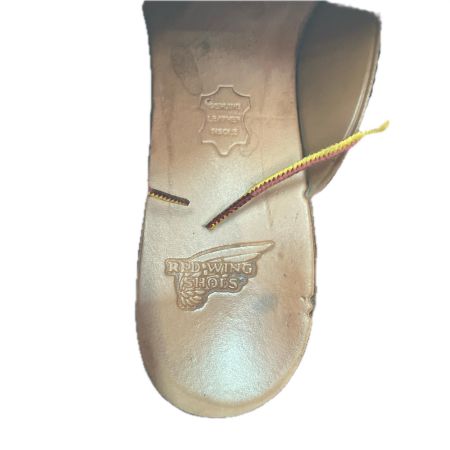  RED WING レッドウィング メンズブーツ ワークブーツ プレーントゥ 25.5cm ブラウン