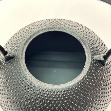  南部鉄器 南部鉄器 梔子 あられ文様 小 1.2Ⅼ IH対応