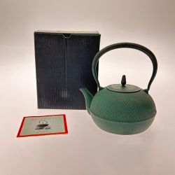 ▼▼ 南部鉄器 南部鉄器 梔子 あられ文様 小 1.2Ⅼ IH対応 Aランク