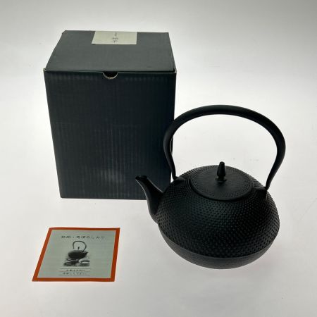  南部鉄器 南部鉄器 梔子 あられ文様 大 1.6Ⅼ IH対応