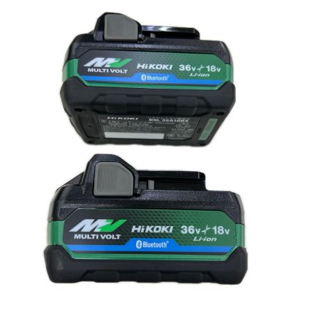 HiKOKI ハイコーキ インパクトドライバ コードレス式 36v 充電器・充電池2個・ケース付 WH36DD 2XHLSZ グリーン