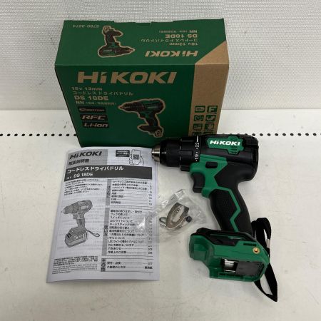  HiKOKI ハイコーキ コードレス ドライバドリル 18v DS18DE NN グリーン