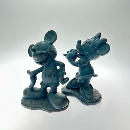  NICHITEN ガーデンスタチュー ミッキー ミニー 置物 ガーデニング