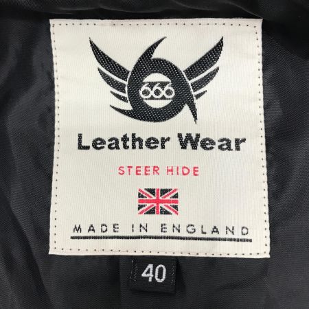  666 ウエストベルト付き ライダースジャケット レザージャケット SAIZE S ブラック