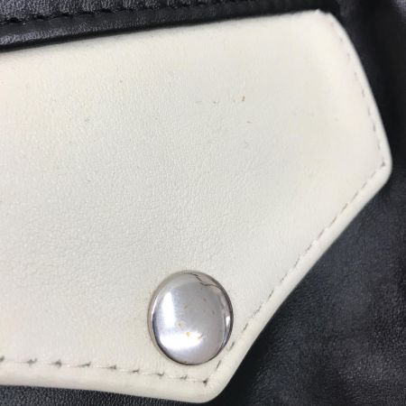  666 ウエストベルト付き ライダースジャケット レザージャケット SAIZE S ブラック