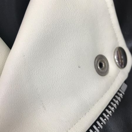  666 ウエストベルト付き ライダースジャケット レザージャケット SAIZE S ブラック